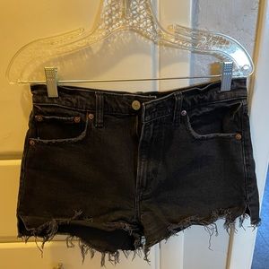 Abercrombie Black Jean-Shorts! Size 4